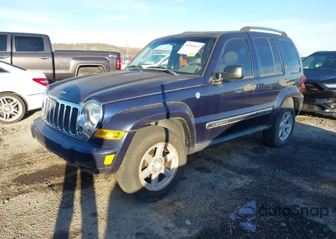 2006 Jeep Liberty Limited Edition z USA, uszkodzony, nr VIN 1J8GL58K56W166764